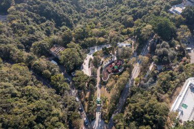 10 Aralık 2021 Wan Chai Gap Parkı, Hong Kong