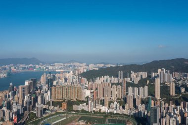 10 Aralık 2021 Mutlu Vadi manzarası, Hong Kong