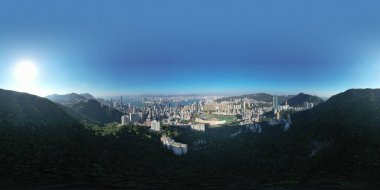 10 Aralık 2021 Mutlu Vadi manzarası, Hong Kong