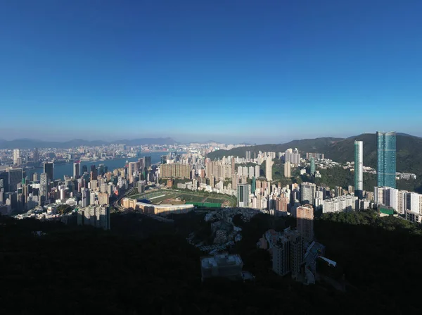 Dec 2021 Landscape Happy Valley Hong Kong — Stock Photo, Image