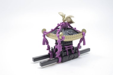 taşınabilir türbenin model süslemesinin ölçeği