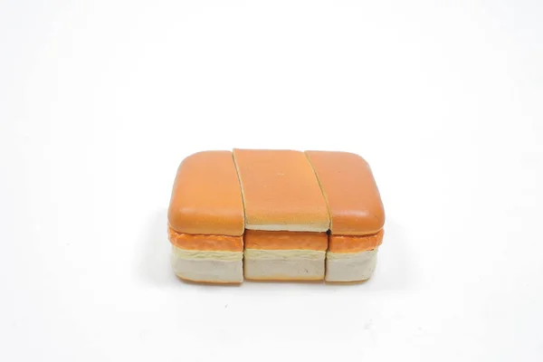 Шкала Харчової Моделі Японський Бутерброд Свинини — стокове фото
