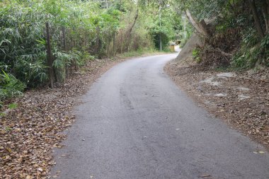 17 Aralık 2021 Kırsal köy, Hong Kong 'da