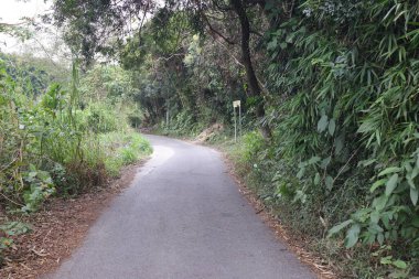 17 Aralık 2021 Kırsal köy, Hong Kong 'da