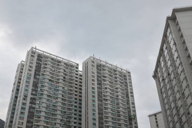 17 Aralık 2021 Sam Shing Malikanesi, Hong Kong manzarası.