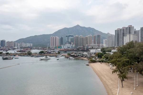 stock image 17 Dec 2021 the landscape of Tuen Mun of Castle Peak Bay