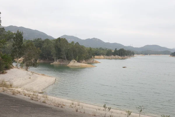 Dec 2021 View Tai Lam Chung Reservoir Hong Kong — Fotografia de Stock