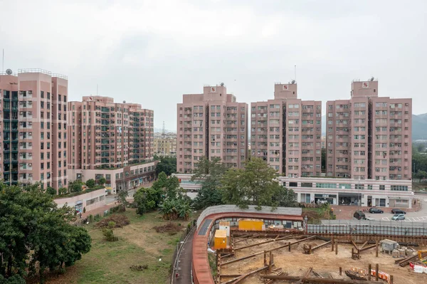 Dic 2021 Área Residencia Hung Shui Kiu — Foto de Stock