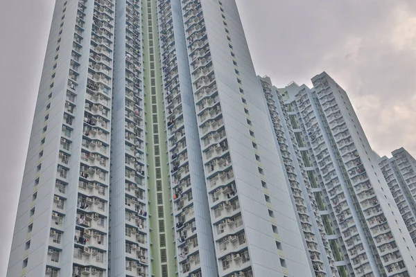 Dic 2021 Edificios Residenciales Tin Shui Wai Hong Kong — Foto de Stock
