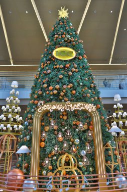 24 Aralık 2021 ICC 'deki Noel ağacının güzel manzarası.