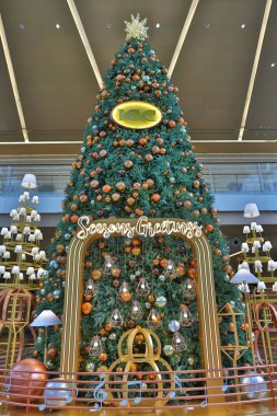 24 Aralık 2021 ICC 'deki Noel ağacının güzel manzarası.