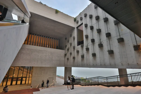 Δεκ 2021 Πλατεία Grand Stair Στο Museum Στη Δυτική Kowloon — Φωτογραφία Αρχείου