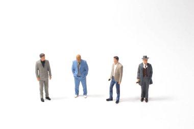 Mini iş adamlarının eğlencesi.