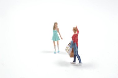 Mini figür grubu Gemide Dostlar