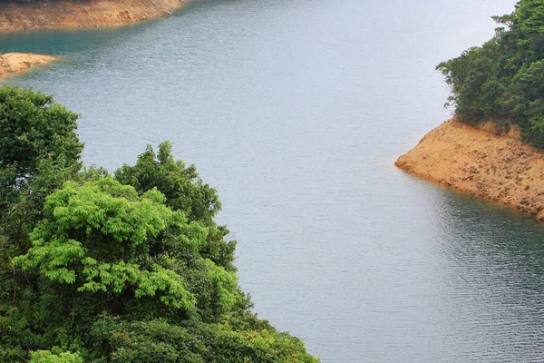 Φράγμα Kowloon Reservoir Kam Shan Country Park — Φωτογραφία Αρχείου