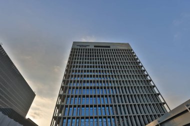 30 Aralık 2021 Batı Kowloon Kültür Bölgesi 'nde bulunan M + Müzesi