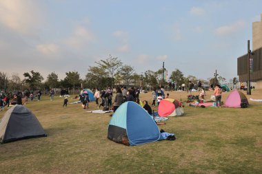 24 Aralık 2021 Batı Kowloon Kültür Bölgesi, Hong Kong