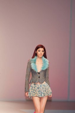 15 Ocak 2008 Moda Şovu, Catwalk Runway Show Etkinliği, Moda Haftası