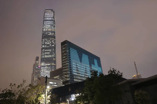 Dec 2021 Museum Located West Kowloon Cultural District Low Angle — Stockfoto