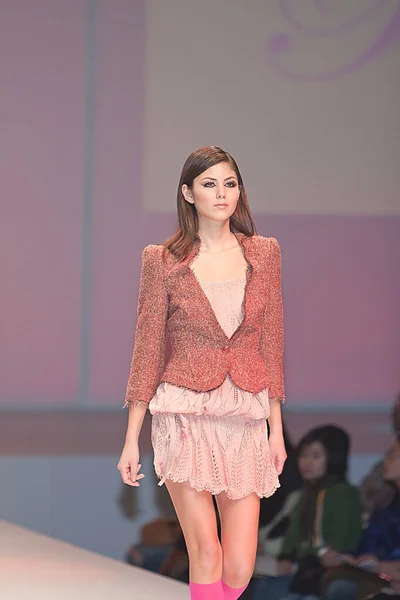 Jan 2008 Fashion Show Catwalk Runway Show Event Fashion Week — 스톡 사진