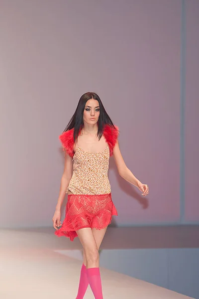 Jan 2008 Fashion Show Catwalk Runway Show Event Fashion Week — 스톡 사진