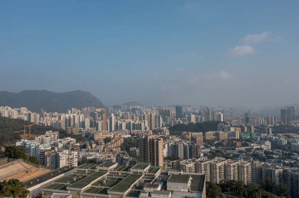 Jan 2022 City View Kowloon West Hong Kong — Stock Photo, Image