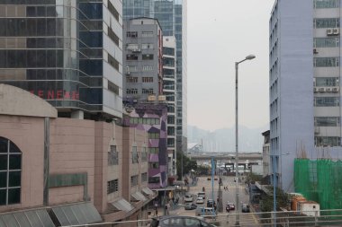10 Jan 2022 the Business district at Ngau Tau Kok, hong kong
