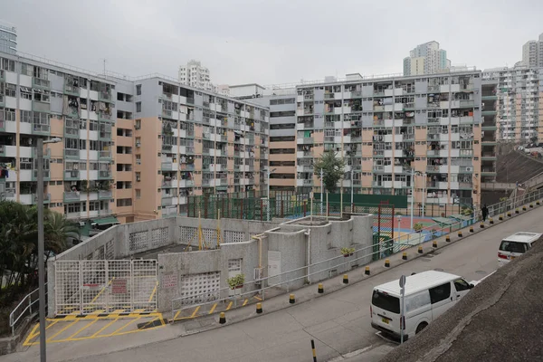 Jan 2022 Garden Estate Ngau Tau Kok Kwun Tong — стоковое фото