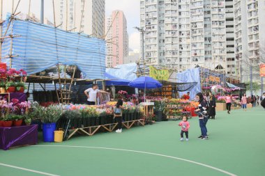 Ay yeni yıl Hong Kong'da Fuar