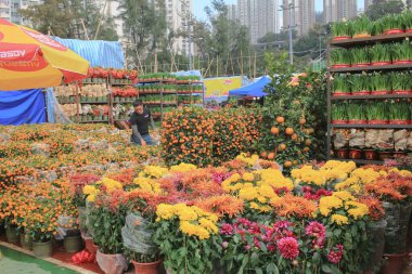 Ay yeni yıl Hong Kong'da Fuar