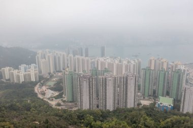 15 Jan 2022 the modern residential building at Cheung Lung Tin