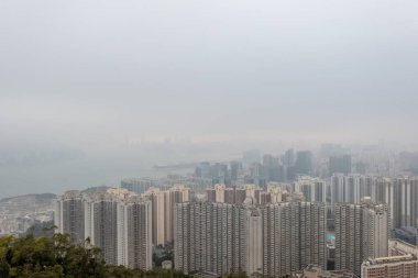 15 Jan 2022 the modern residential building at Cheung Lung Tin