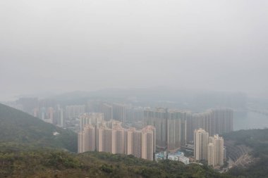 15 Jan 2022 the modern residential building at Cheung Lung Tin