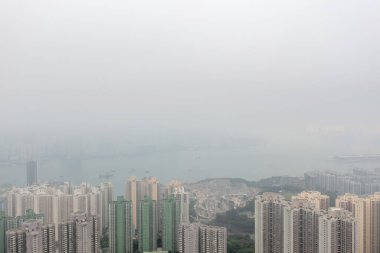 15 Jan 2022 the modern residential building at Cheung Lung Tin