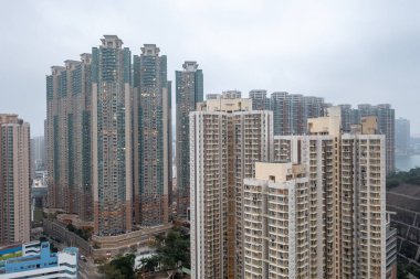 the modern residential building at Tiu Keng Leng  15 Jan 2022