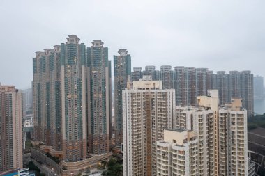 15 Jan 2022 the modern residential building at Tiu Keng Leng 