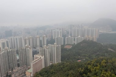 15 Jan 2022 the modern residential building at Cheung Lung Tin