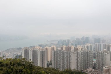 15 Jan 2022 the modern residential building at Cheung Lung Tin
