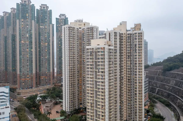 Jan 2022 Modern Residential Building Tiu Keng Leng — Stockfoto
