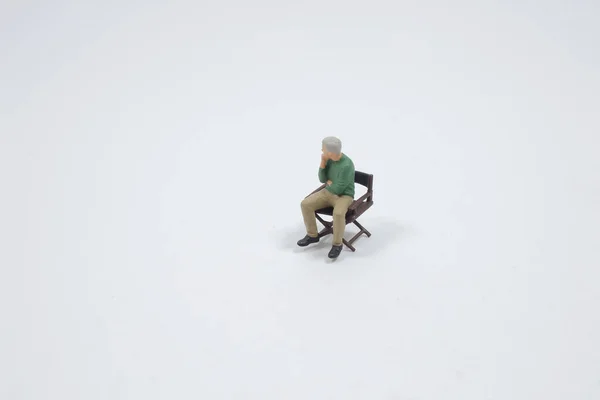 Mini Film Director Sit Director Chair — стоковое фото