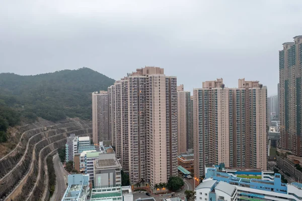 15 Jan 2022 the modern residential building at Tiu Keng Leng 