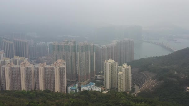 Jan 2022 Black Hill Kwun Tong Hong Kong — Vídeo de Stock