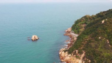 7 Ocak 2022 Kwun Yam Wan, Cheung Chau manzarası