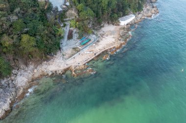 16 Ocak 2022 Kıyı Hattı Çarpışan dalgalar, Windward Shoreline, hk