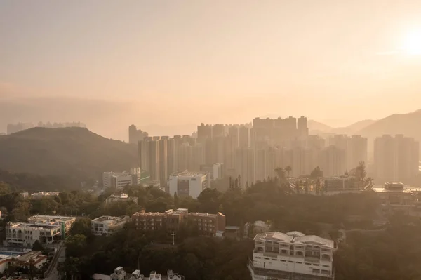 2022年1月16日香港坑口景观 — 图库照片