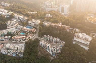 16 Ocak 2022 Silverstrand, Sai kung, Hong Kong 'daki lüks villa.