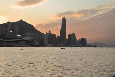 12 Kasım 2021. Hong Kong Merkez İş Bölgesi.