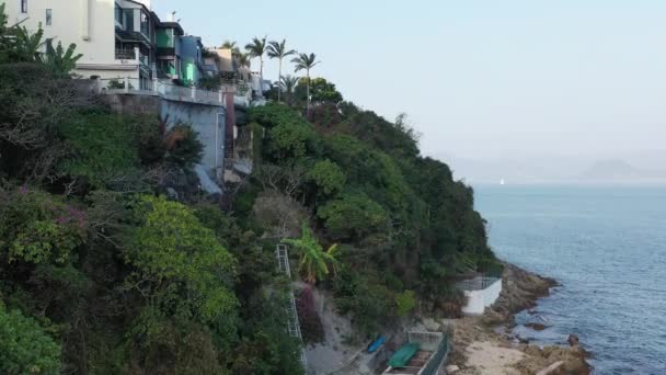 Jan 2022 Moradias Luxo Silverstrand Sai Kung Hong Kong — Vídeo de Stock