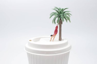 Komik figür erkek jimnastikçileri. 