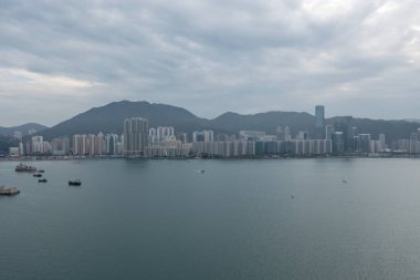 23 Ocak 2022 Sai Wan Ho 'da bir yerleşim yeri.